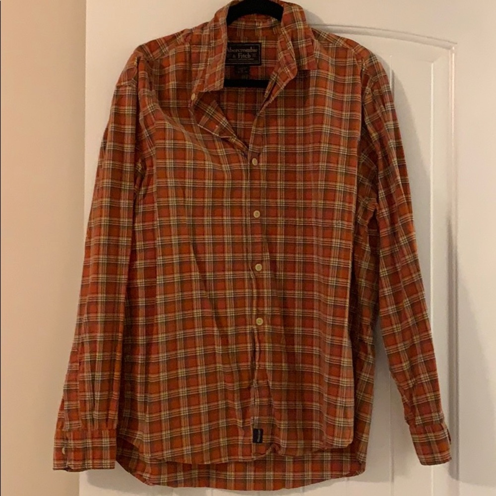 A&F men’s button down